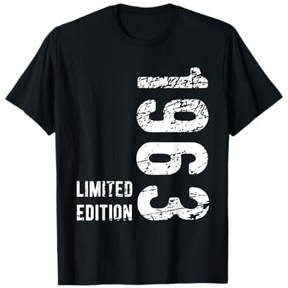62. Geburtstag Mann Frau 1963 Lustig Retro 62 Jahre Geschenk T-Shirt