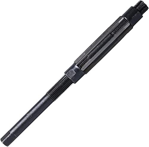 ACiyD Reibahlen 1 Stück Verstellbare Handreibahle, HSS-Schnellarbeitsstahl, gerade Flöten, Fräswerkzeug (Size : 11.75-12.75) (33.5)
