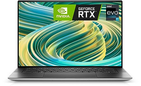 Dell XPS 15 9530 Ordinateur Portable 15.6 OLED 3.5K Tactile, Processeur Intel Evo Core i7-13700H, NVIDIA GeForce RTX 4060 8Go, RAM 16Go, SSD 1To, Windows 11 Home, Clavier rétroéclairé AZERTY Français