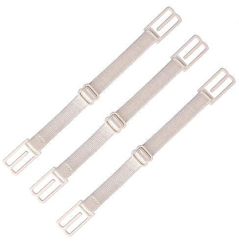 3 Stück BH Träger Halter Clip Damen Rutschfester Verstellbarer BH Clips für Den Rücken Rutschfester Elastischer BH Träger Clip zum Laufen Klettern Training