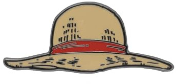 One Piece Ansteck-Pin: Strawhat