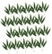 Didiseaon 30pcs Artificial Plants Tree Fake Artificial Vines Palm Tree Yucca Palmier Pink Home Artificial Leaves with Stems Macrame Artificial Tree Decor Kitchen Pots Plastic Green