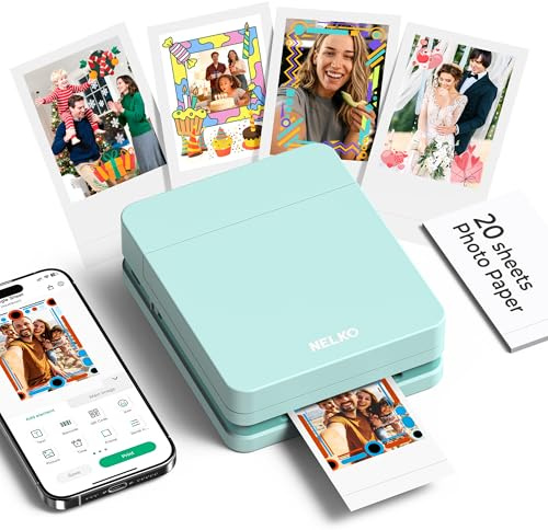 Nelko Photo Printer, Green