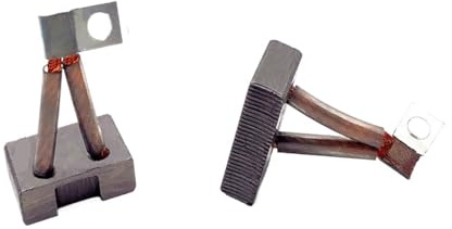 4er-Pack Motorkohlebürsten (10X33X23MM, 16X56X34MM, 10X25X24MM), geeignet for Gabelstapler, Hubwagen, Stapler und anderes Zubehör.(10X33X23MM)
