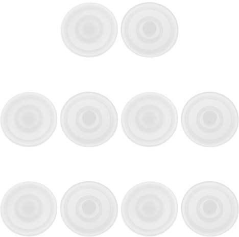 ARTSEWPLY Tappo Anti-Goccia in Silicone per Bottiglia D’Acqua Grande Chiusura Ermetica Set 10 Pezzi Design a T per Tazza da Viaggio Ufficio e Uso Quotidiano