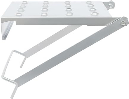 MEHOOSPVN Escalera de trabajo, pedestal de trabajo estable, 150 kg de capacidad de carga, accesorios para colgar en escaleras, escaleras de pie, escaleras