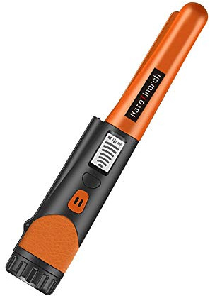 Natotinorch Hand Metal Detector, High Sensitivity Metal Detector with LCD Display&Belt Holster,360°Scanning,All Metal Finder Locating Gold Coin Silver Jewelry Waterproof