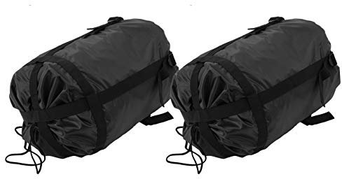 OUKENS Kompression Sachen Sack, 2 Stücke Oxford Tuch Stoff Outdoor Camping Schlafsack wasserdichte Reise Erwachsene Kompression Lagerung Tasche Für Schlafsäcke Kleidung