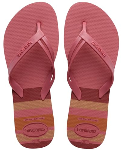 Havaianas - Elegance Print, Infradito Eleganti, Durevoli e Confortevoli con Cinturini alla Moda e Suola Antiscivolo, Donna