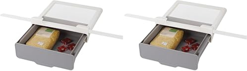 Joseph Joseph CupboardStore Organizador de Almacenamiento Bajo Estante para Cocina, Ahorra Espacio (Paquete de 2)