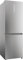 Haier 2D 60 Series 5 Pro HDPW5618CNPK - Frigorífico Combi, WIFI, Botellero, Funciones inteligentes, 352L, My Zone, Cajón Humidity Zone, Total No Frost, Ancho 59,5cm, Motor Inverter, Luz LED, Inox