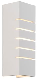 Nordlux Lancio Square Wandleuchte, G9, PI20, Gips, weiß (2412501001)