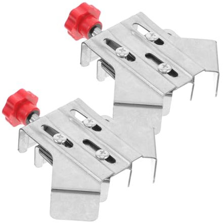 PartyKindom 2stücke Einstellbare Eckklemmen Rostfreiem Für Metallbearbeitung Effiziente Schnellverschluss-eckklemmen Für Präzise Rahmenarbeiten Und Vielseitige Anwendungen