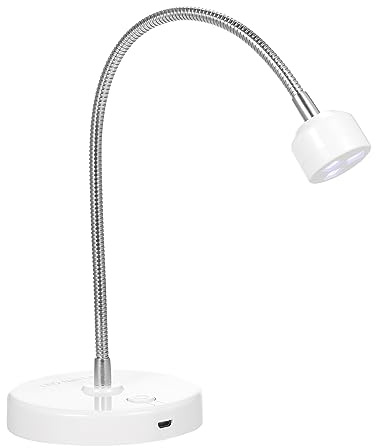ZJchao Lámpara de Uñas Ultravioleta, Lámpara de Uñas Lámparas de Esmalte de Ultravioleta con Soporte y Cable de Carga para Esmalte de Gel de Curado Rápido Geles de Manicura Hogar Bricolaje