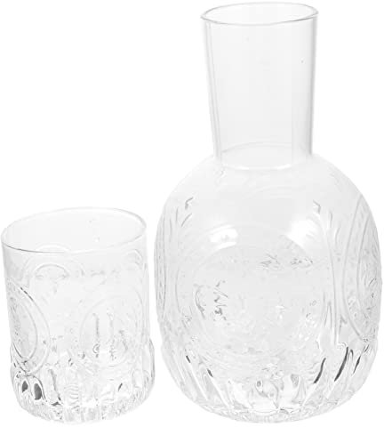 PRETYZOOM Ensemble De Bouteilles Deau En Verre Pichet Multifonction Bouilloire Pratique Tasse Accessoire Pour La Maison