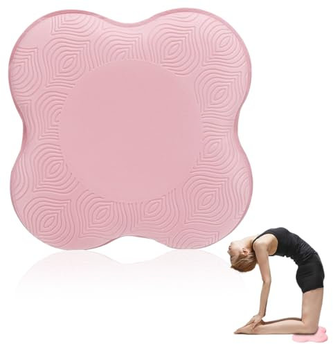 MIRKUZI Cuscinetti di gomma piuma da Yoga 1 pz Ginocchiera Yoga, Ginocchiera antiscivolo, Protezione resistente all'usura per ginocchia, polsi, caviglie, mani, polsi e gomiti da yoga