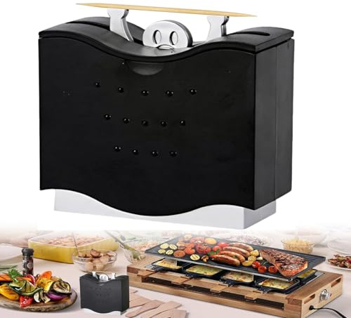 Dispenser per Stuzzicadenti, Porta Stuzzicadenti Automatico 6,5 Cm, Distributore Con Movimento Semplice Del Piano, Nero, Da Utilizzare in Cucina O Ufficio, Accessori Cucina Divertenti