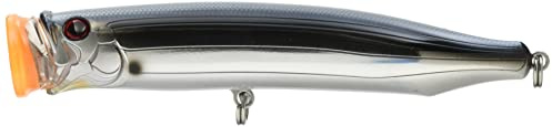 TackleHouse CFDW175 Popper Contact Feed Diving Wobbler 6.9 inches (175 mm) 2.9 oz (83 g) Silver Black HVC #23