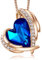 CDE Kette Damen Rosegold Herz Halskette für Frauen Schmuck mit Elegante Geschenkverpackung Valentinstags Geschenk für Sie Frau Freundin Mama Valentinstag/Party/Hochzeitstag/Jubiläum/Geburtstag
