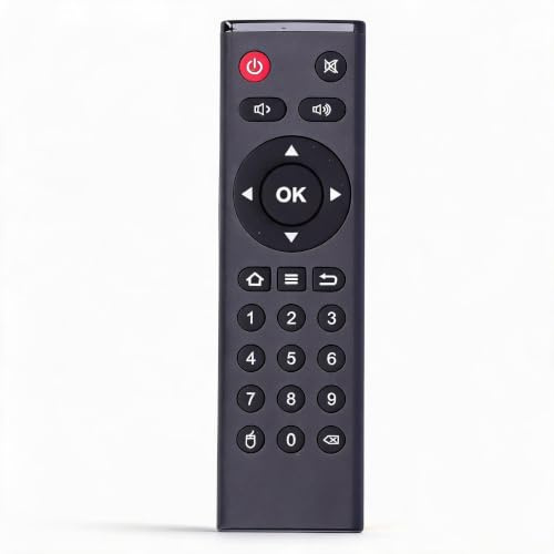 Telecomando a Infrarossi Sostitutivo per TV Box, Portata 10m | ABS Shell Silicone Buttons Tanix TX5 TX3 TX6 TX92 Box
