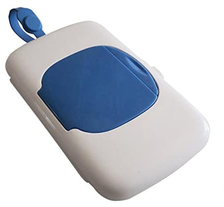 Wet Wipes Box Portable Wet Tissue Dispenser Case Baby Plastic Wipes Holder for Outdoor and Travel Use(Random Color)