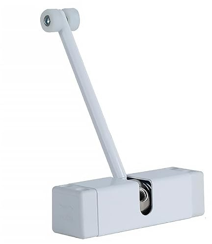 Ferme-porte blanc à ressort, fermeture de porte pour porte intérieure, ressort de portail, fermeture à ressort, butée de porte réglable résistant au feu