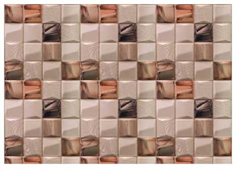 wandmotiv24 Fototapete Marmor Mosaik Steine, 200 x 140cm - selbstklebende Strukturtapete, Wanddeko, Wandbild, Wandtapete, Fliesendekor Muster M6226