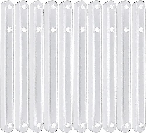 5 Paare Schubkasten Führungsleisten, Schubladenauszüge Kunststoff, Schublade Runners Schrank Führung Schienen, Kunststoffauszüge, Leise und Geräuschlos (Klein - Weiß 180mm Lang)