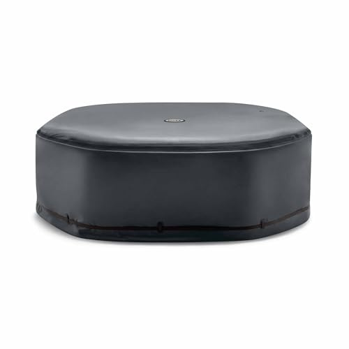 Intex 28536 – Thermo-Solar-Abdeckplane für Octagonal PureSpa, 4 Plätze, energieeffizient, Schwarz