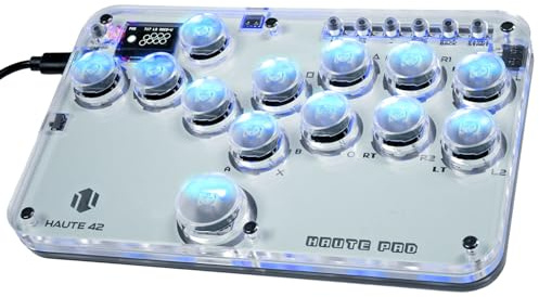 Sehawei Arcade Fighting sticks,Joystick Fight Arcade Stick pour PS4/SwitchPC/PS3 Game Keyboard（G13）