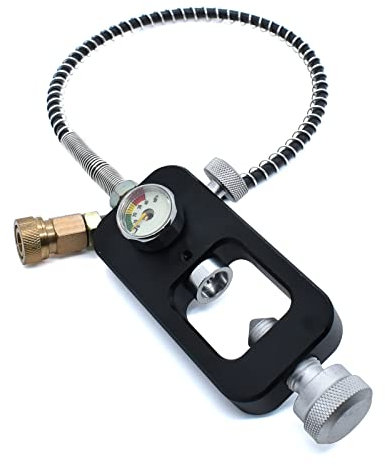 TUDIVING 0,5 l Tauchtank-Set, Mini-Sauerstoffzylinder mit Vollgesichts-Schnorchelmaske, tragbares Reise-Tauchset für Unterwasser-Tauchen, Atmungstraining, Rettung, Bootsreinigung
