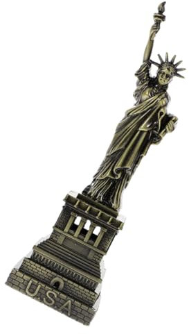 DECHOUS Deko-Statue Lady Figur Metall Artware Bürodeko Zinklegierung Skulptur