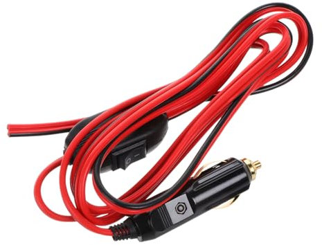 SEWOART Power Cord Extension Car Lighter Extension Cord Plug Adapter for Car Charger Quick Release Automotive Wire