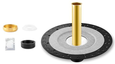 Kit de vidange de baignoire autoportante complet pour baignoire autoportante rugueuse facile à installer pour baignoire de salle de bain