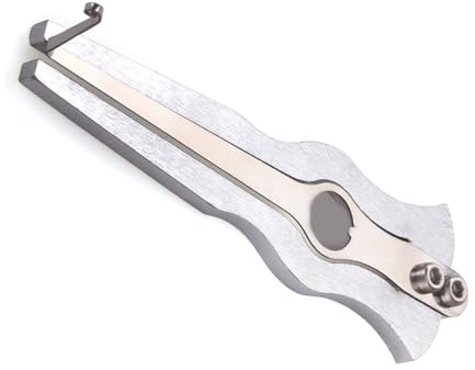 Handheld-Kiefer-Harfe Mund-Harfe Stahl Volksmusikinstrument, Tragbares 10 cm Metall Zupfwerkzeug für Hobbyspieler und kleine Versammlungen Mund