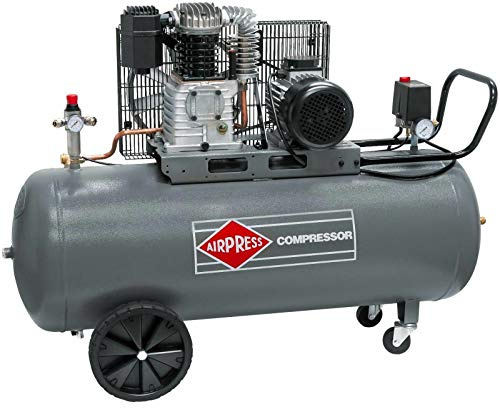 Airpress® ölgeschmierter Druckluft-Kompressor HK 425-150 (2,2 kW, 10 bar,150l Kessel, 400 Volt) großer Kolben-Kompressor