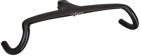 Gravel Fahrradlenker Φ28.6mm Bike Drop Bar 400mm 420mm 440mm Carbon Rennrad Gebogen Lenker Geeignet Für Tourenräder Langes Fahren MTB BMX DH XC AM FR (Color : Black, Size : 420 * 90mm)