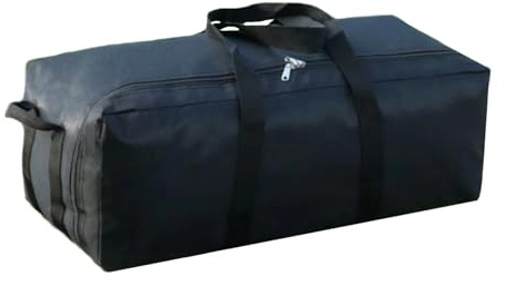Portable Foldable Lightweight Luggage Heavy Duty Sports Storage Bag Travel Duffle Bag for Hiking, Camping & Gym Equipment Bag for Team Coaches (35.4 * 15 * 11.8 inches)