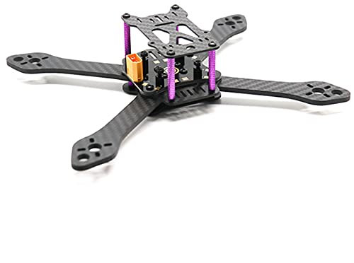 XYWOPO Rahmensatz Martian III X Struktur Radstand 220 mm 4 mm Arm Kohlefaser FPV RC Multicopter Quadrocopter-Rahmenarme (Size : Frame Kit)