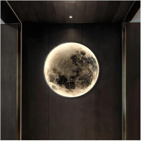 Lune Lumière De Fond LED Maison Lumière Terrasse Jardin 90-260V Lampadaire Moderne Villa Porche Lampes Plafond Lustre