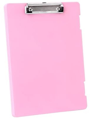 Cartella con doppia clip, formato A4, con fibbia a righe, resistente, per appunti, file, script, materiali didattici, carta di prova, per studenti