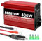 BENNTOP 400W/800W Convertisseur Pure Sinus Voiture 12V à 230V de Tension Onduleur Transformateur avec 4 USB Port Type - A/C, 1 Prise EU Recharger Votre Ordinateur Portable, Ipad, Iphone et Plus