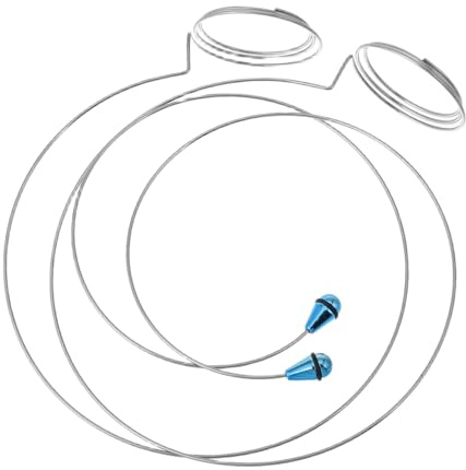 Healvian 2stücke Uhrenreparatur-Lupe Stahlring für Stabile Vergrößerung Klare Sicht für Präzise Reparaturen Kompatibel mit Verschiedenen Lupen Zeitsparendes Design für Effiziente