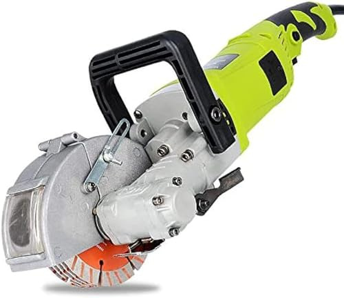 Electric Wall Chaser Slotting Machine 125mm Wall Groove Cutting Machine Brick Cutter Granite Notcher