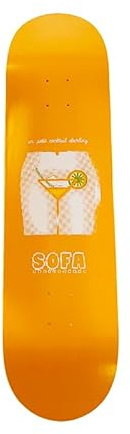 Sofa Skateboards - Cocktail Deck 8.5 - Yellow