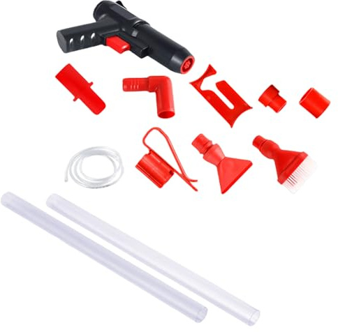 YUNNIAN Einstellbare Fließende Fischtanks Siphon Reiniger Set Kieswaschmaschinen Und Wasserwechsler Clog Proof Aquariumsubstrat Reiniger