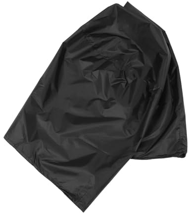 BCOATH Copertura Barbecue Rotonda in Poliestere Scuro Protezione Resistente per Grill Gas ed Elettrico da Esterno Telo Protettivo Pioggia Polvere Foglie