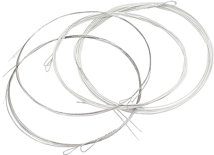 Odorkle 8 Pack Mandolin Strings Set Silver Plated Copper Alloy Replacement Strings Full Set