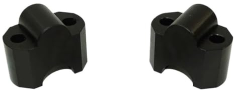 Motorcykelstyrhöjare Styrklämma Övre Toppkåpa Riser Adapter Kit Flyttar Stången Upp(Riser Bracket)