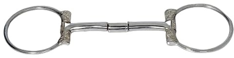 EE Tack Westerngebiss Billy Allen Show Bit Edelstahl mit Silber 5 Zoll (12,7 cm)